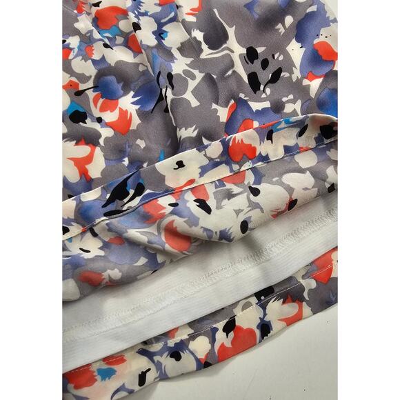 Yumi Kim sz XS 100% silk lined high waisted pleat shorts floral coquette summer - Picture 4 of 11